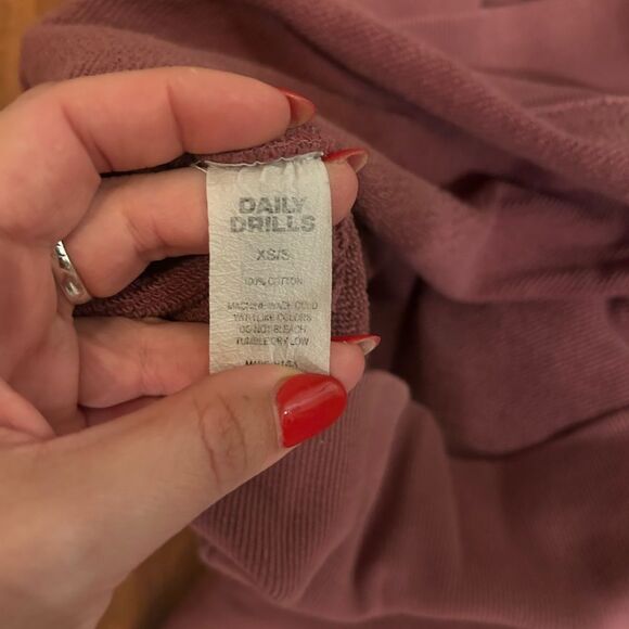 Daily Drills Wine Sweat set  xs/s - Picture 7 of 8